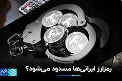 رمزارز ایرانی‌ها مسدود می‌شود؟