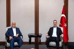 یک مقام سیاسی منطقه با رئیس سازمان الحشد الشعبی عراق ملاقات کرد +عکس