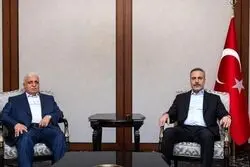 یک مقام سیاسی منطقه با رئیس سازمان الحشد الشعبی عراق ملاقات کرد +عکس