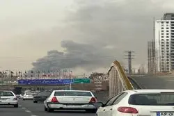 تصاویر از آتش سوزی بزرگ در بازارچه جنت + ویدئو