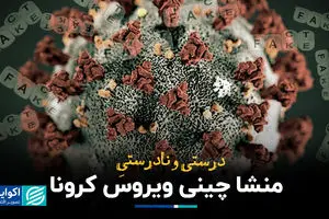 درست و نادرست منشا چینی ویروس کرونا