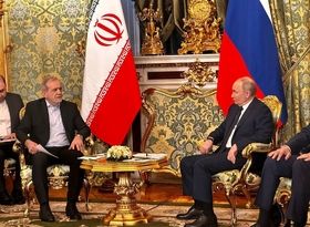 دیدار مسعود پزشکیان با پوتین در کرملین؛ امضای موافقتنامه جامع همکاری ایران و روسیه