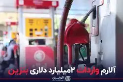 آلارم واردات ۲ میلیارد دلاری بنزین