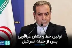 عراقچی: منطقه درخصوص توان ضربه ایران توجیه است