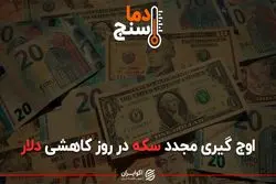 اوج گیری مجدد سکه در روز کاهشی دلار