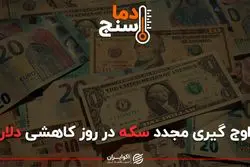 اوج گیری مجدد سکه در روز کاهشی دلار