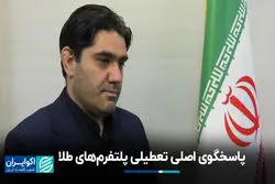 پاسخگوی اصلی تعطیلی پلتفرم‌های طلا
