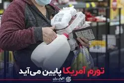 تورم آمریکا پایین می‌آید