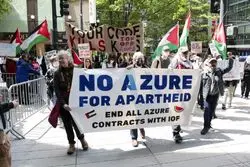 پلیس آمریکا معترضان به همکاری مایکروسافت با اسرائیل را بازداشت کرد