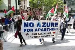 پلیس آمریکا معترضان به همکاری مایکروسافت با اسرائیل را بازداشت کرد