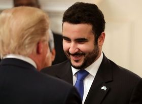 دیدار وزیر دفاع عربستان با ترامپ و گفت و گوی تلفنی با سرلشکر موسوی