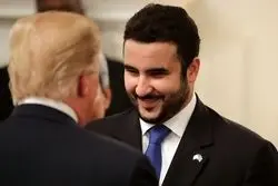 دیدار وزیر دفاع عربستان با ترامپ و گفت و گوی تلفنی با سرلشکر موسوی