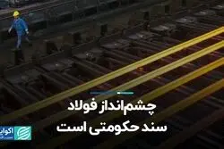 چشم‌انداز فولاد سند حکومتی است