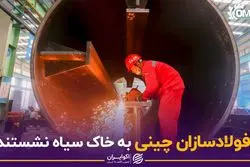 فولادسازان چینی به خاک سیاه نشستند