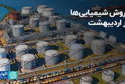 فروش شیمیایی‌ها در اردیبهشت