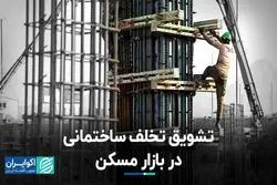 تشویق تخلف ساختمانی در بازار مسکن