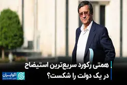همتی رکورد سریع‌ترین استیضاح در یک دولت را شکست؟