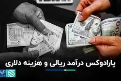  پارادوکس درآمد ریالی و هزینه دلاری