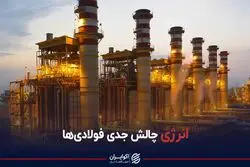 انرژی چالش جدی فولادی ها
