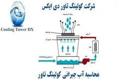 محاسبه آب جبرانی کولینگ تاور
