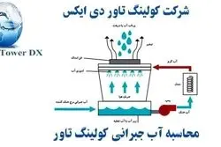 محاسبه آب جبرانی کولینگ تاور
