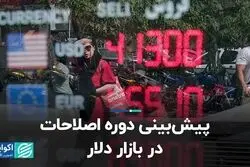پیش‌بینی دوره اصلاحات در بازار دلار