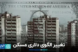 تغییر الگوی دلاری مسکن