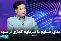 بقای صنایع با سرمایه گذاری از سود