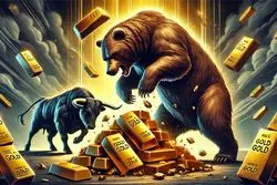 چرخش بزرگ وال‌استریت به‌سوی روند نزولی طلای جهانی