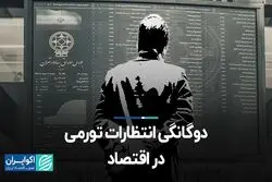 دوگانگی انتظارات تورمی در اقتصاد