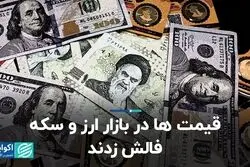 قیمت‌ها در بازار ارز و سکه فالش زدند 