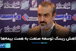 کاهش ریسک توسعه صنعت به همت بیمه‌ها