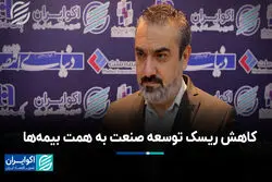 کاهش ریسک توسعه صنعت به همت بیمه‌ها