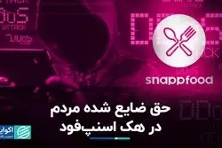 حق ضایع شده مردم در هک اسنپ‌فود