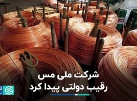 شرکت ملی مس رقیب دولتی پیدا کرد