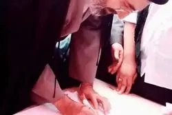 تصویری تازه از آیت‌الله سیدمجتبی خامنه‌ای؛ عبارتی درباره آینده اسرائیل نوشت