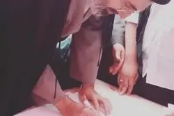 تصویری تازه از آیت‌الله سیدمجتبی خامنه‌ای؛ عبارتی درباره آینده اسرائیل نوشت
