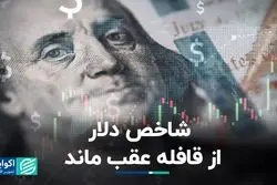 شاخص دلار از قافله عقب ماند