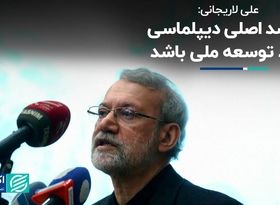 علی لاریجانی: مقصد اصلی دیپلماسی باید توسعه ملی باشد 