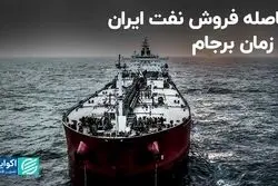 فاصله فروش نفت ایران از زمان برجام