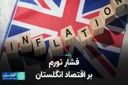 فشار تورم بر اقتصاد انگلستان
