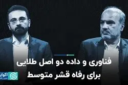 فناوری و داده دو اصل طلایی برای رفاه قشر متوسط  