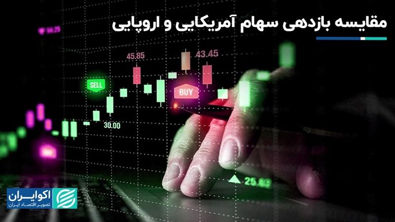 مقایسه بازدهی سهام آمریکایی و اروپایی