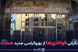 نگرانی فولادی ها از بوروکراسی جدید صمت