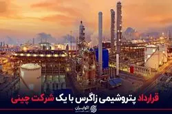 قرارداد پتروشیمی زاگرس با یک شرکت چینی