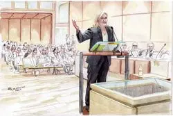 حمایت ترامپ از مارین لوپن: سیاستمداری سخت‌کوش به‌خاطر «اشتباه حسابداری» محکوم شده است