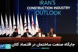 جایگاه صنعت ساختمان در اقتصاد کلان