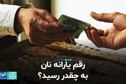 رقم یارانه نان به چقدر رسید؟