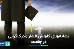 افول تب مدرک‌گرایی در کشور