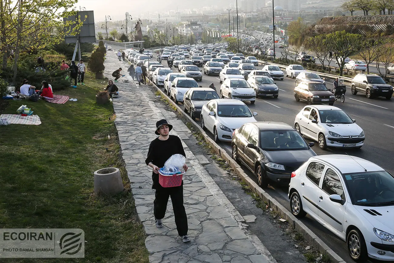 جزئیات تردد خودروها در تهران برای سیزده‌بدر